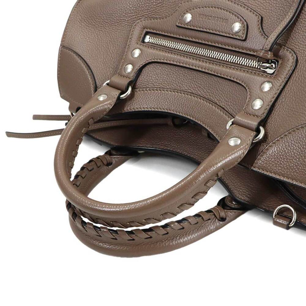 Balenciaga Neo Classic City Small 2-way Hand/Shoulder Handbag, Leather, Beige... - Picture 6 of 9